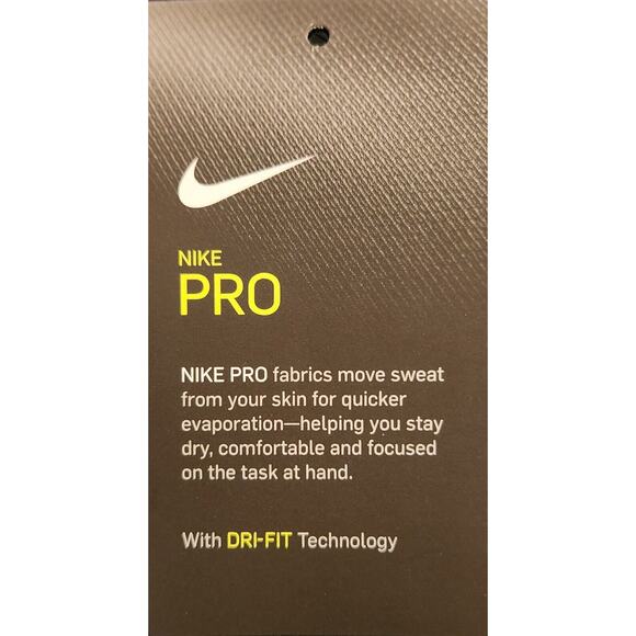 Nike Women's Pro Leggings DA0483 011 Dri-Fit High-Rise 7/8 Crop SIZE XXSMALL NWT - Picture 8 of 12
